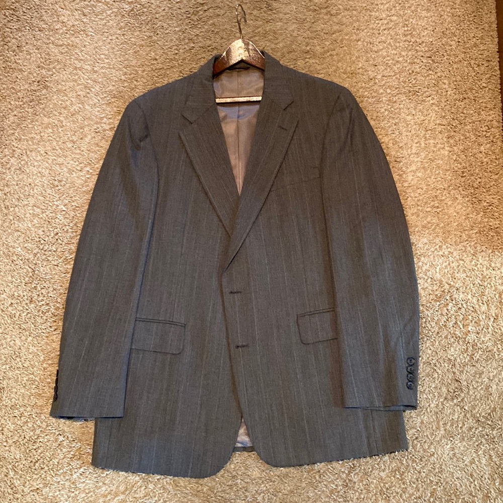 Mens grey Nordstrom dress coat!